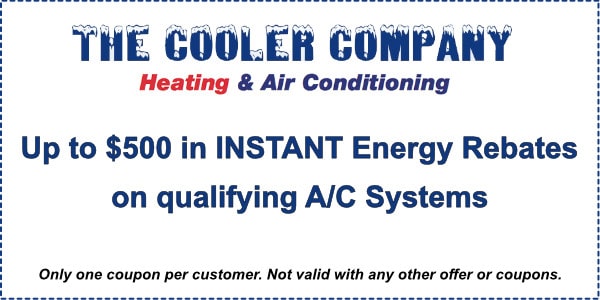 Up to $500 in Instant Energy Rebates on Qualifying AC Systems